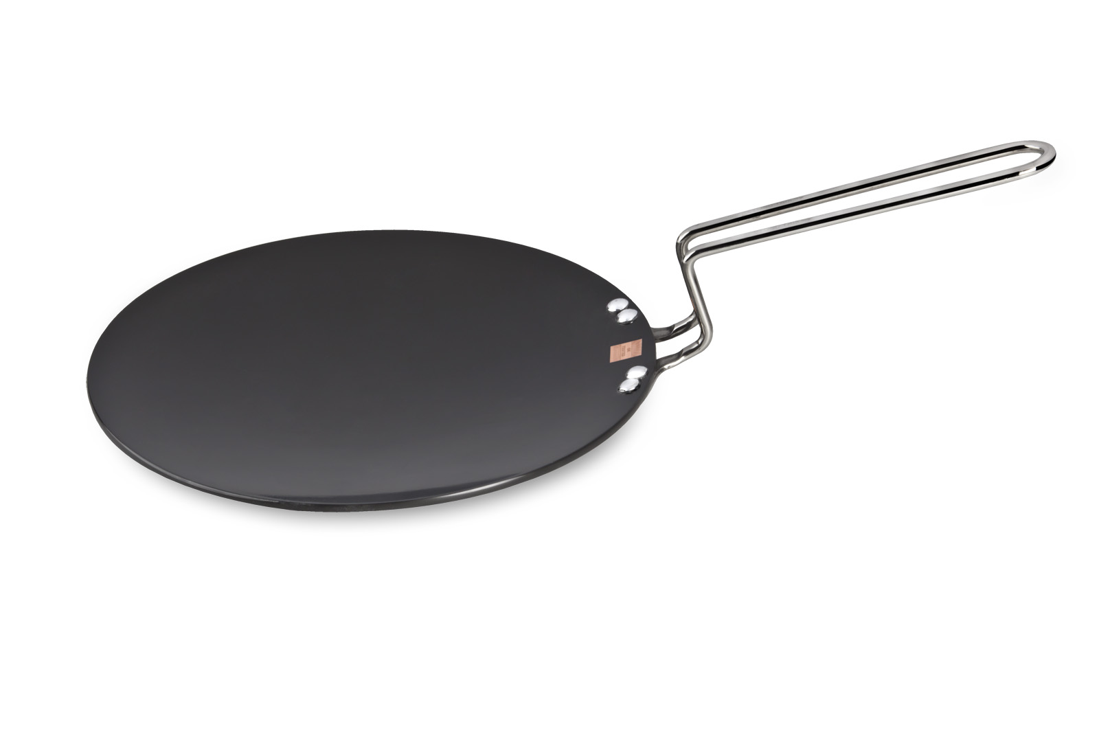 Hard Anodised Ind Comp Concave Tawa 24 Cm - 4.88 Mm