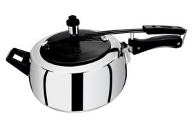 Aluminium Ind Comp Inner Lid Pressure Cooker 05 Ltrs - Alura