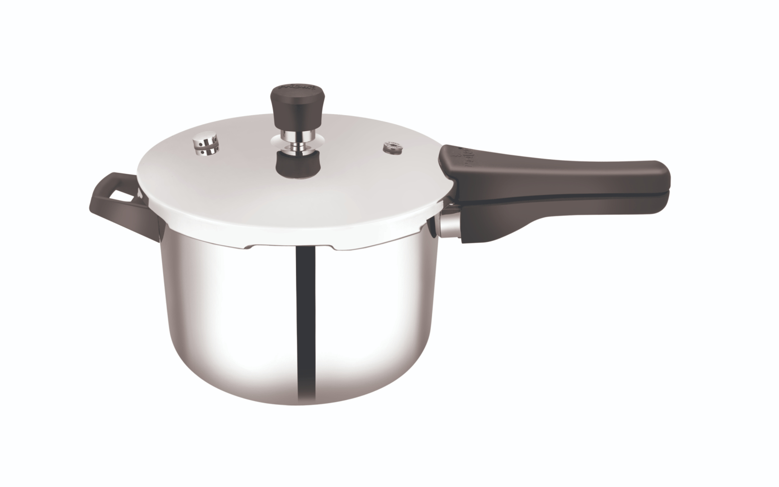 Stainless Steel Tri Ply Outer Lid Pressure Cooker 03 Ltrs - Alpha