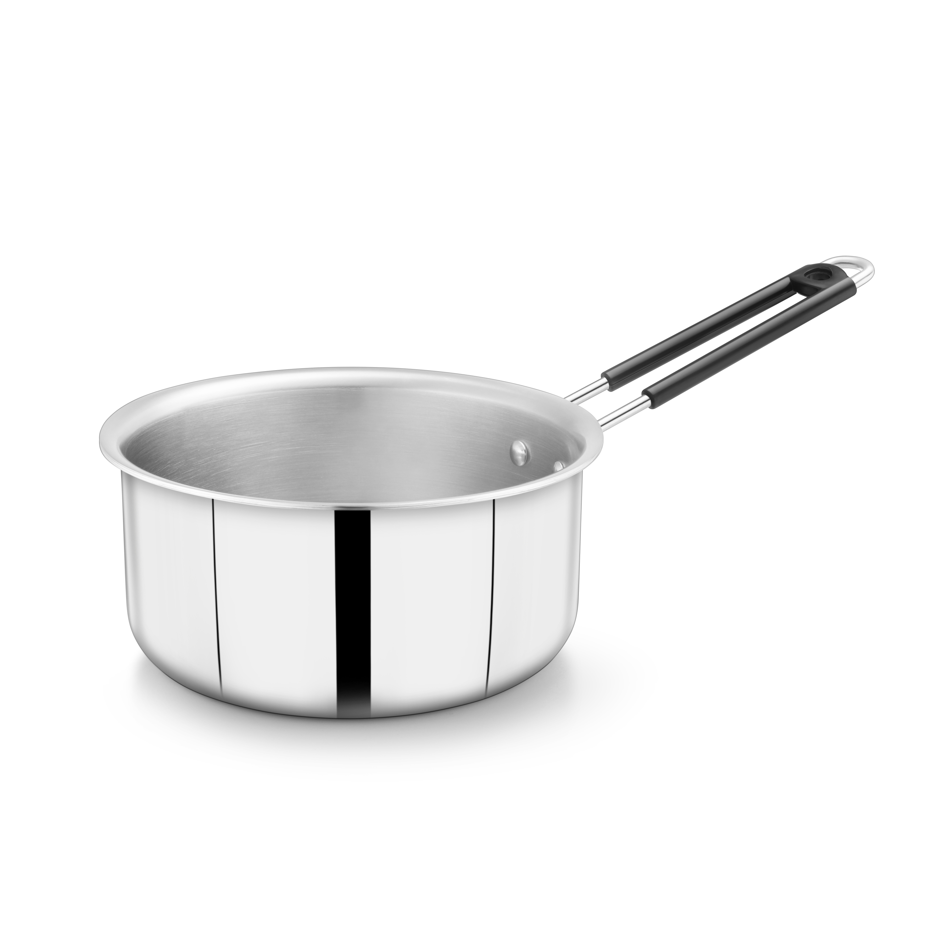 Stainless Steel Tri Ply Sauce Pan 14 Cm - 1.000 Ltrs - Lyra